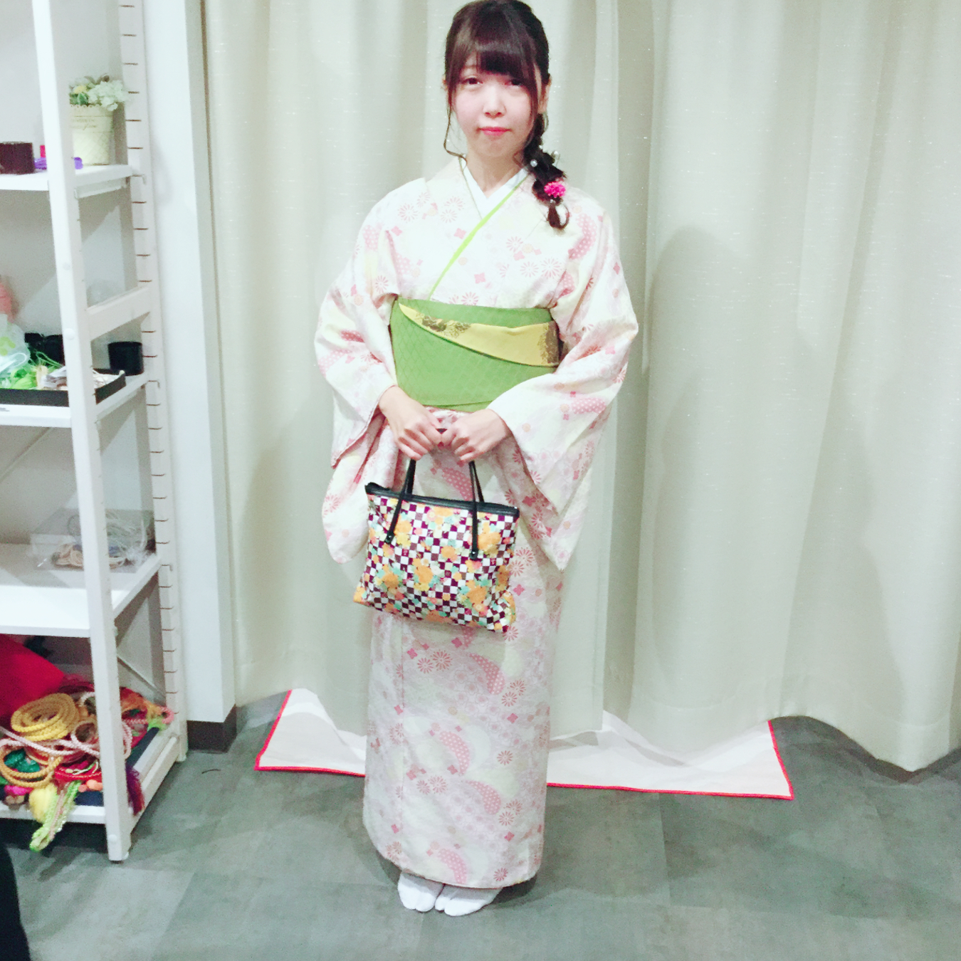 お着物で舞台へ♪