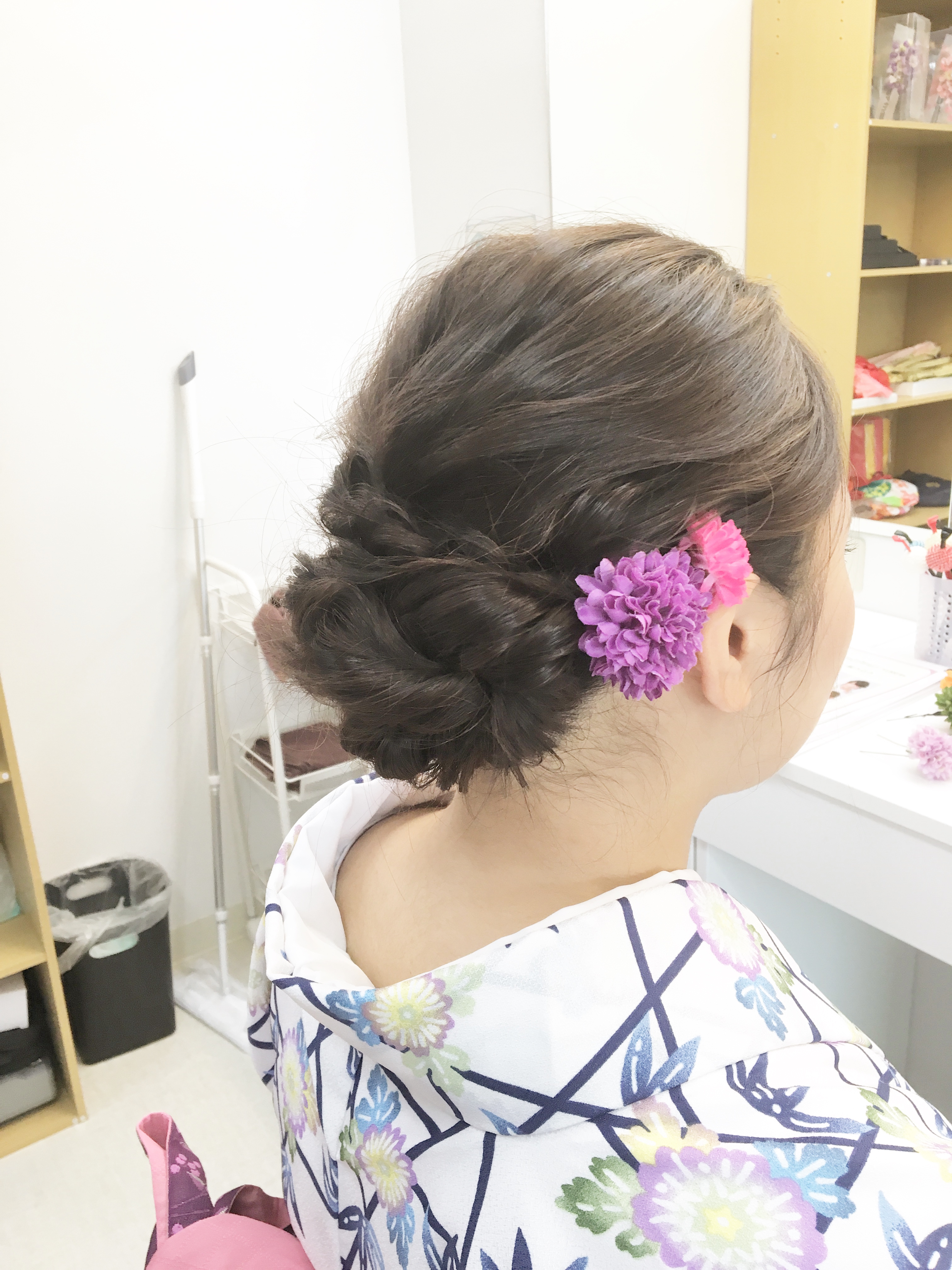ヘアアレンジ( ´∀｀)