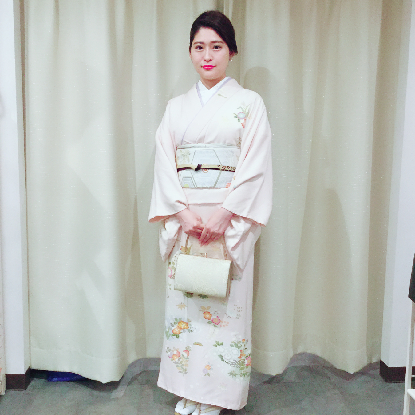 訪問着で(๑˃̵ᴗ˂̵)