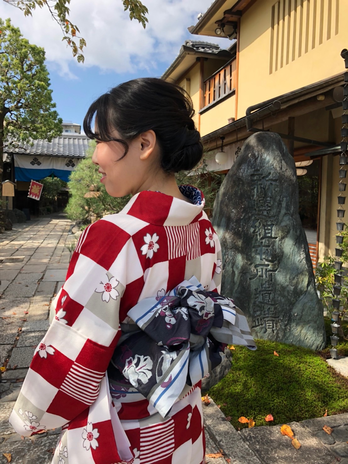 秋の京都を着物で満喫（╹◡╹）