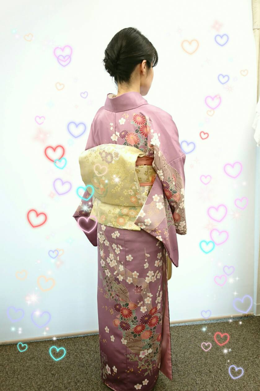 結婚式に訪問着♪｜着物レンタルVASARA渋谷店