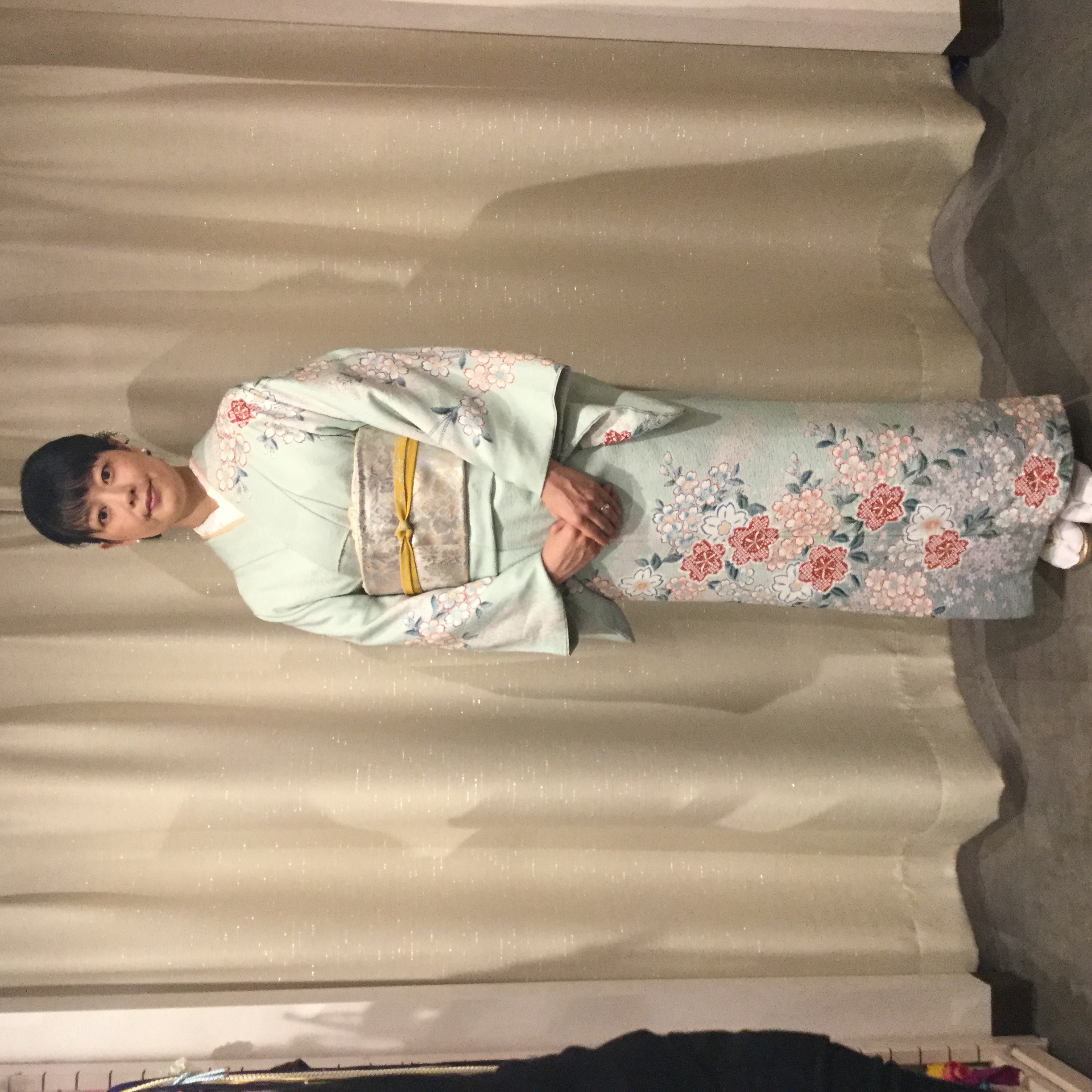 素敵な訪問着姿で(*´꒳`*)