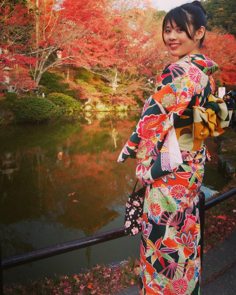 着物で嵐山花灯路に行こうヽ(´▽｀)/