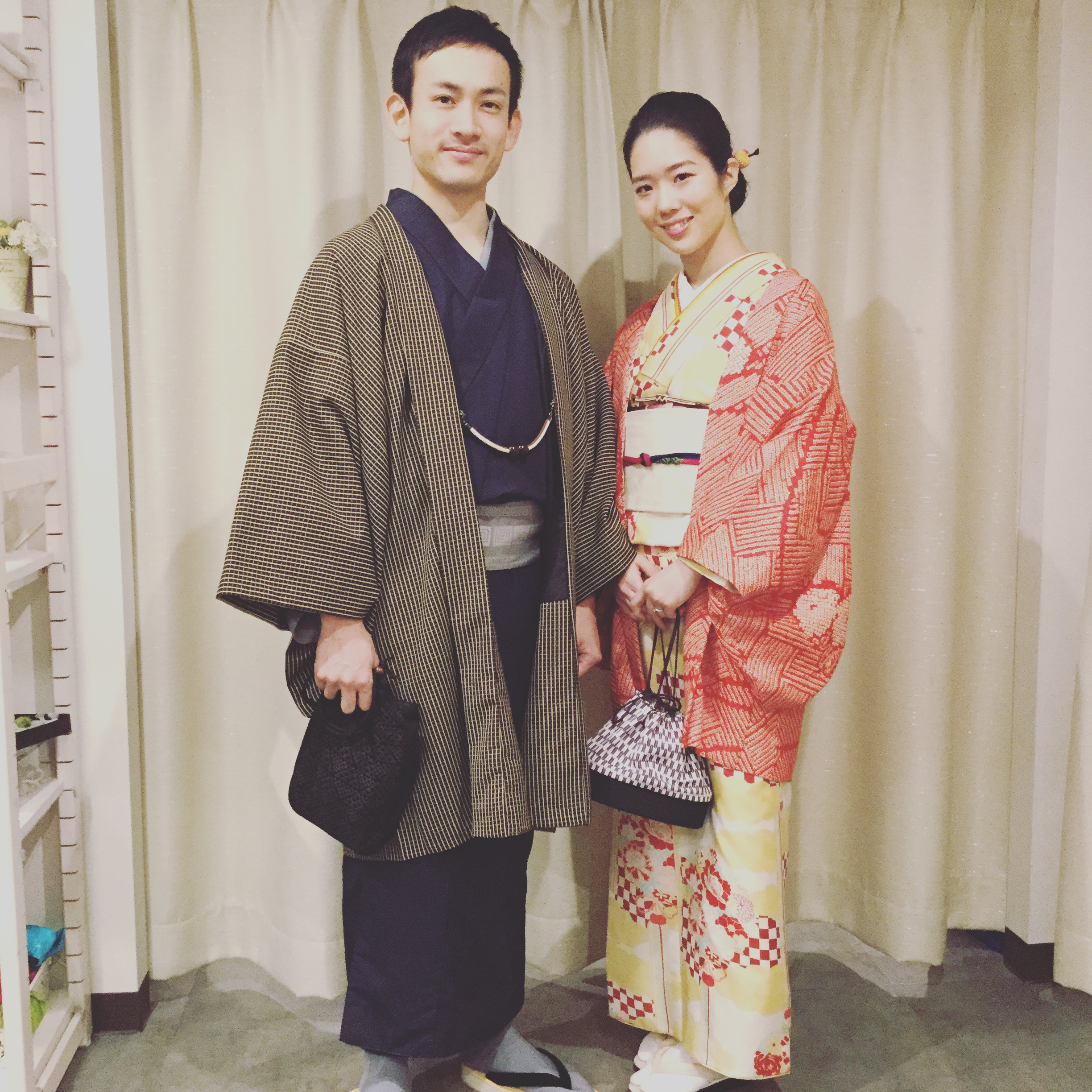銀座和光様での記念の撮影に行かれるお客様です(*^ω^*)
