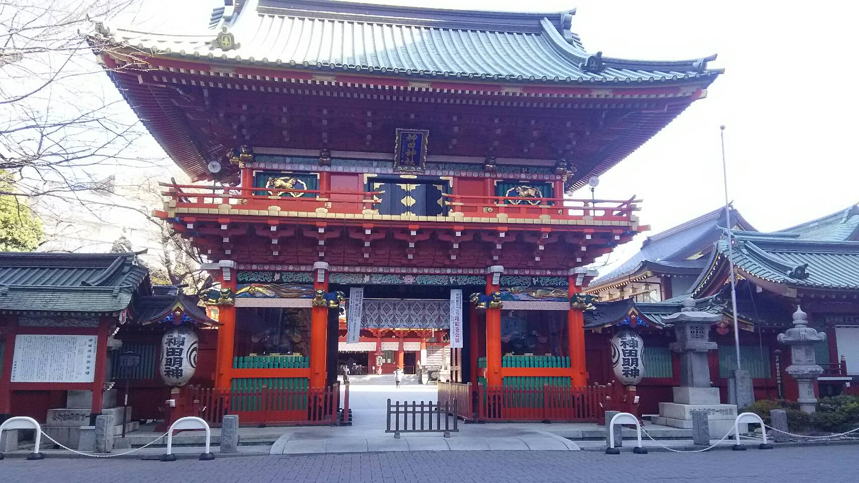 神田明神　新装です。