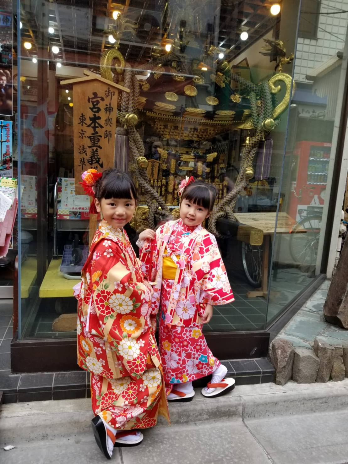 お子様の可愛いお着物たくさん(*≧∀≦*)