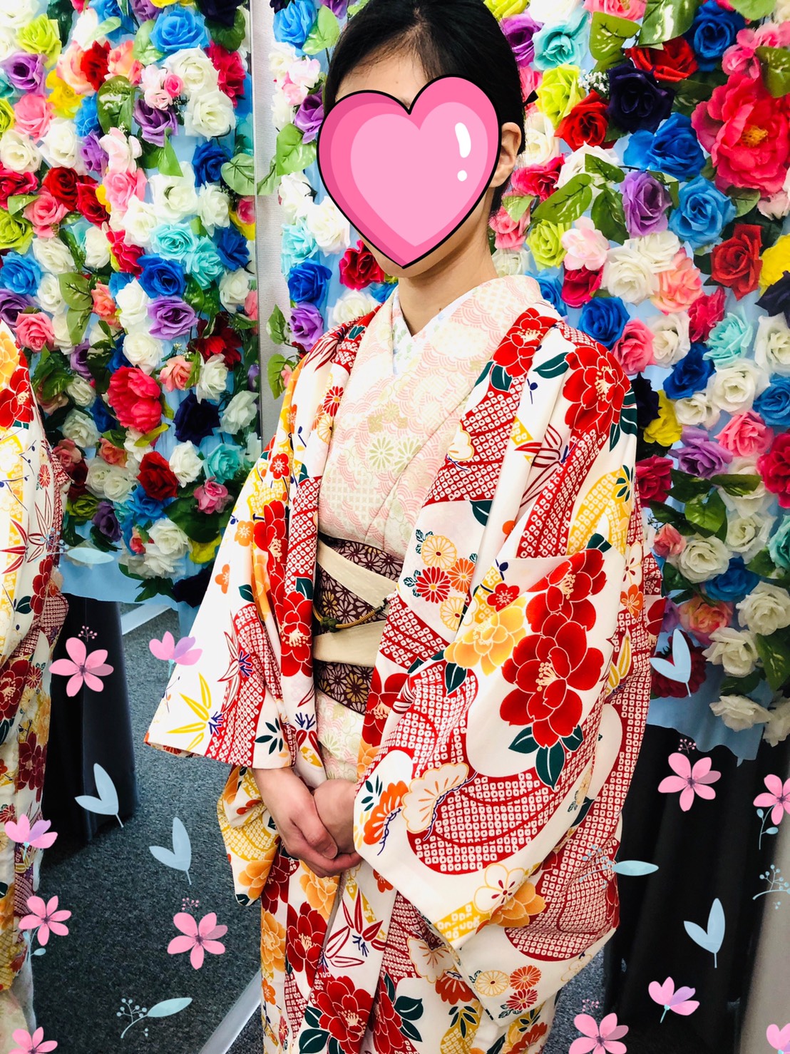 雨の中、、☆｜着物レンタルVASARA渋谷店