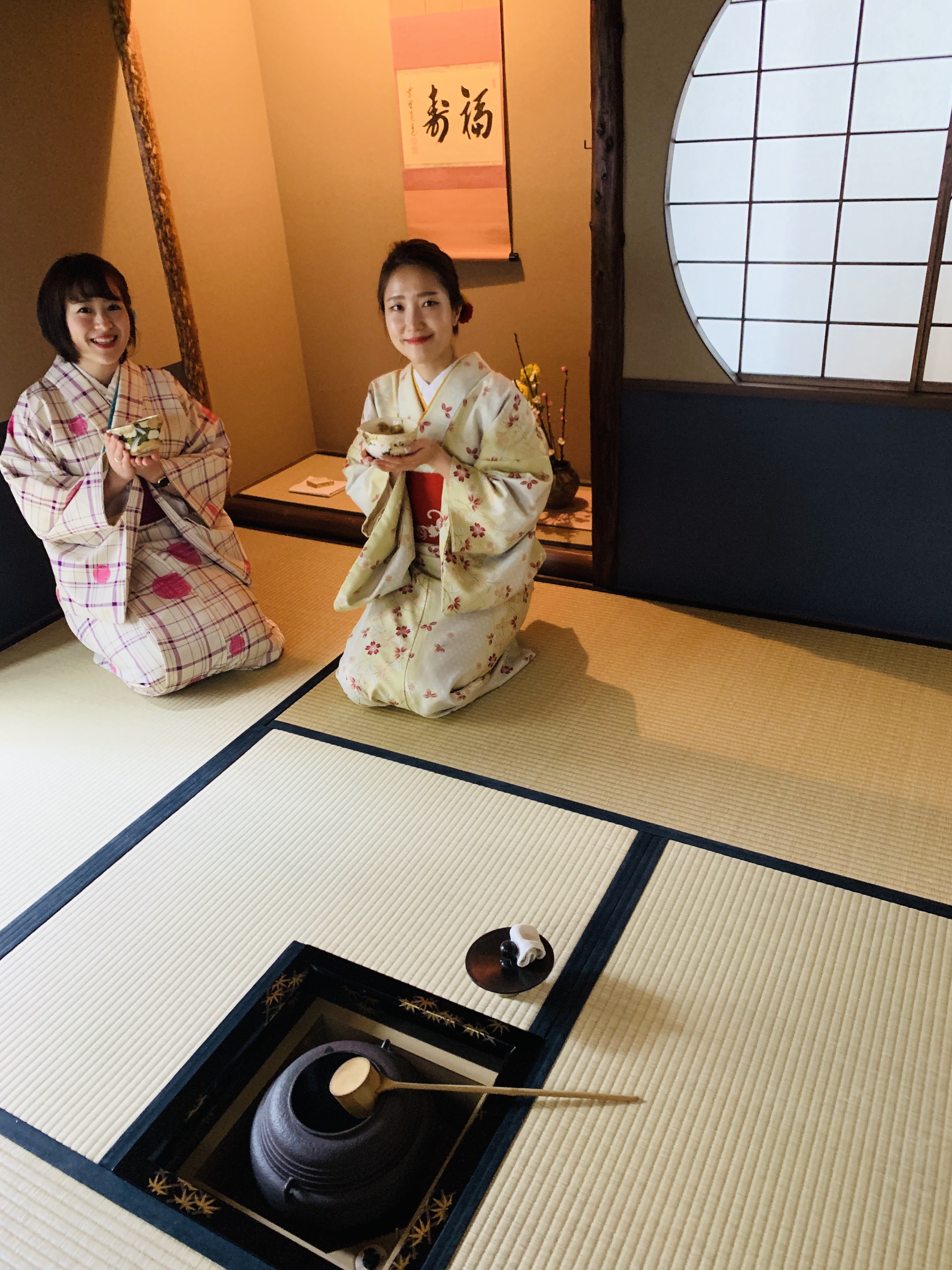 お茶体験♪