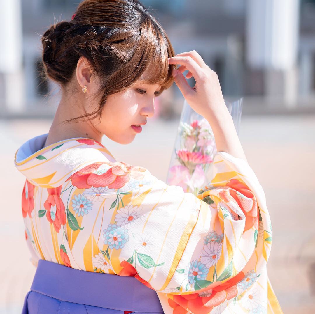 可愛い卒業袴