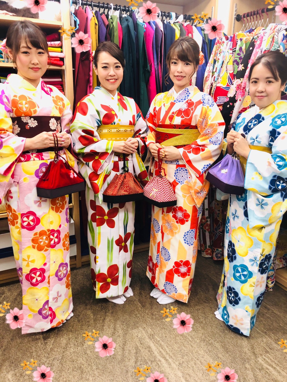 着物でお花見♪|着物レンタルVASARA渋谷店