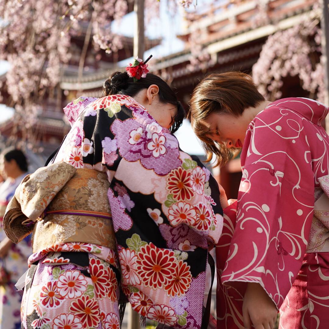 桜開花宣言♡