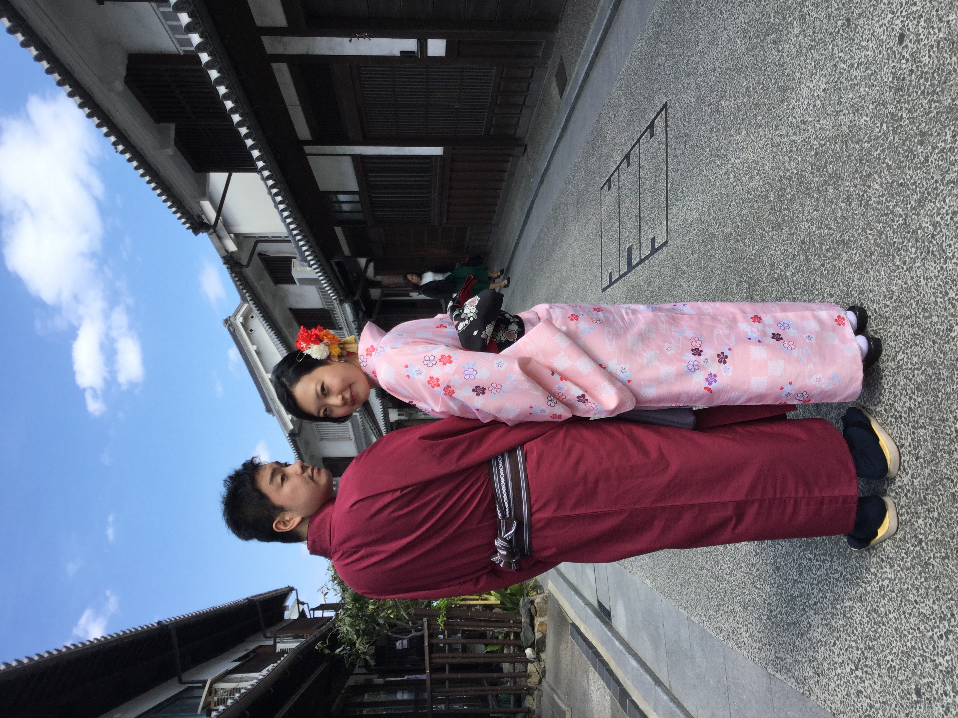 お天気も良く観光日和