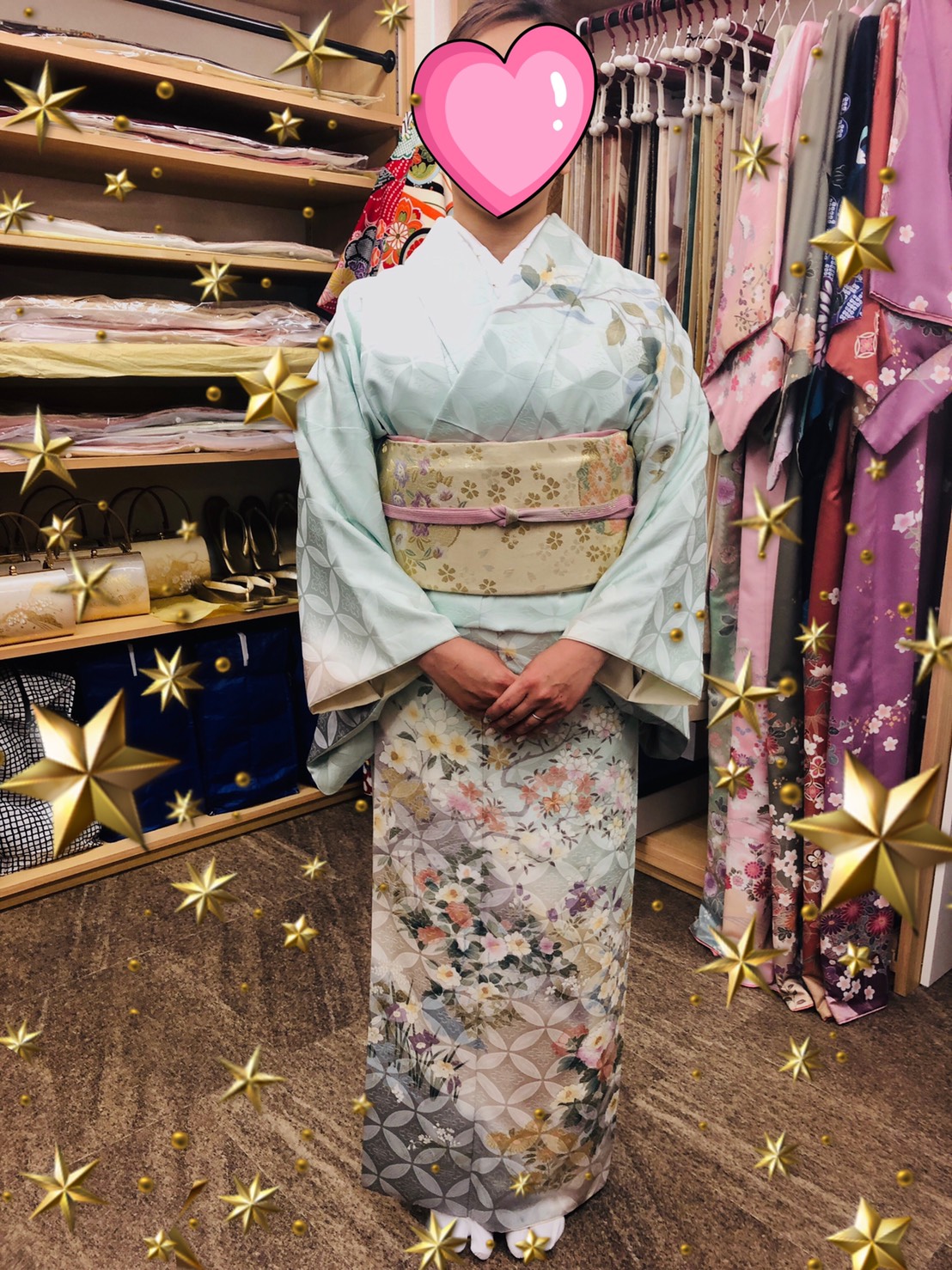 大人気！！訪問着スリースター★｜着物レンタルVASARA渋谷店