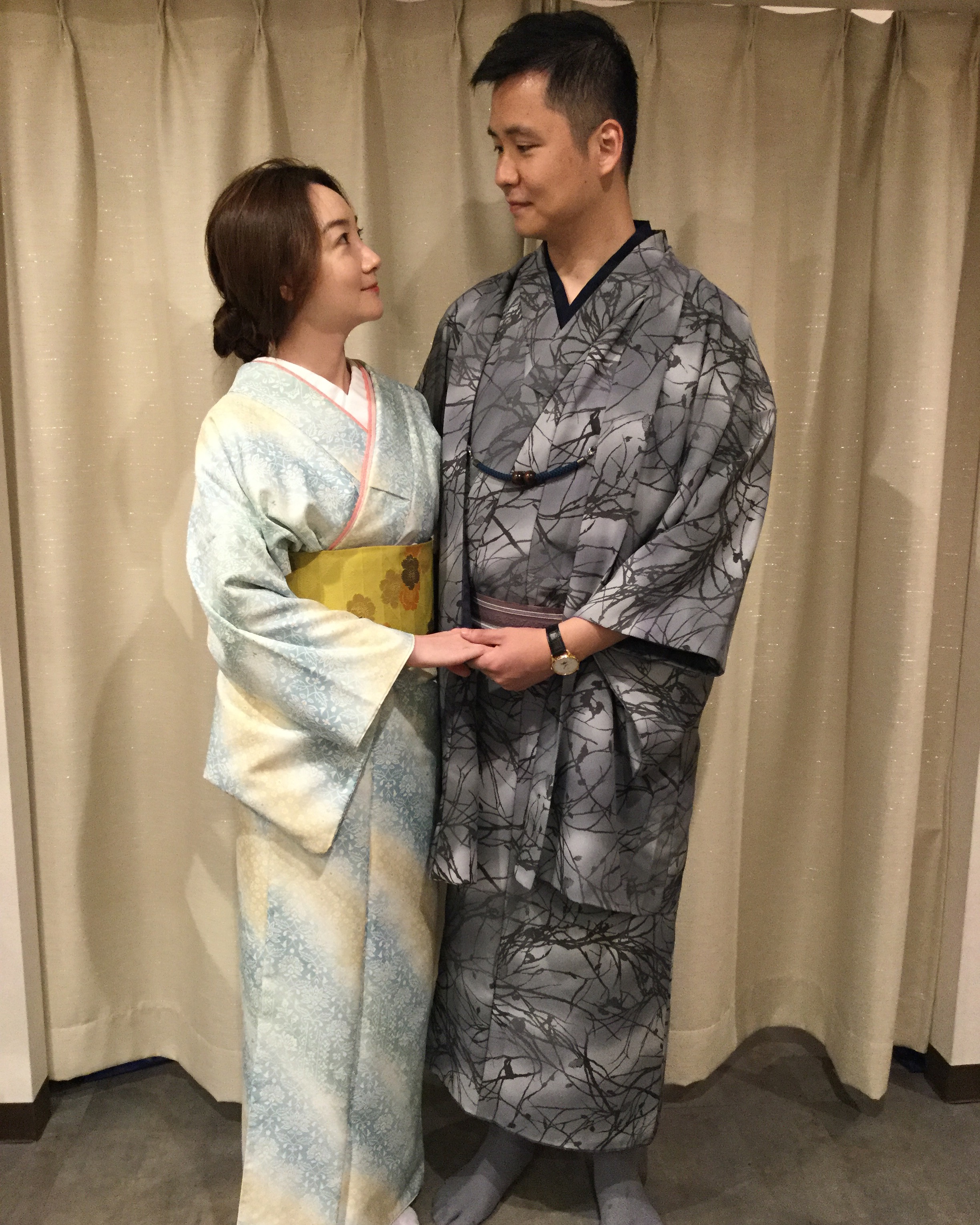 お着物デート❤️