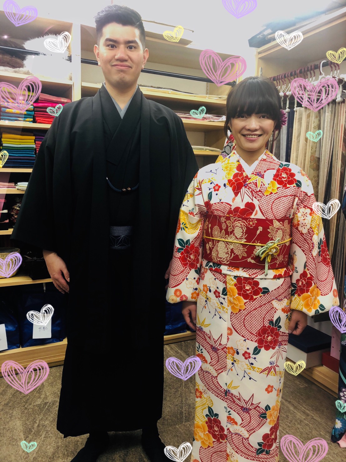 ご夫婦でウエディングフォト♡|着物レンタルVASARA渋谷店