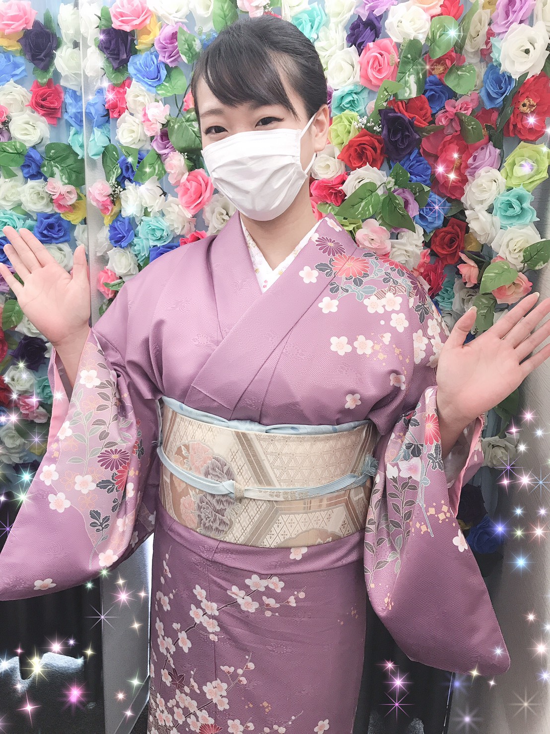 連休明け(*´▽｀*)｜着物レンタルVASARA渋谷