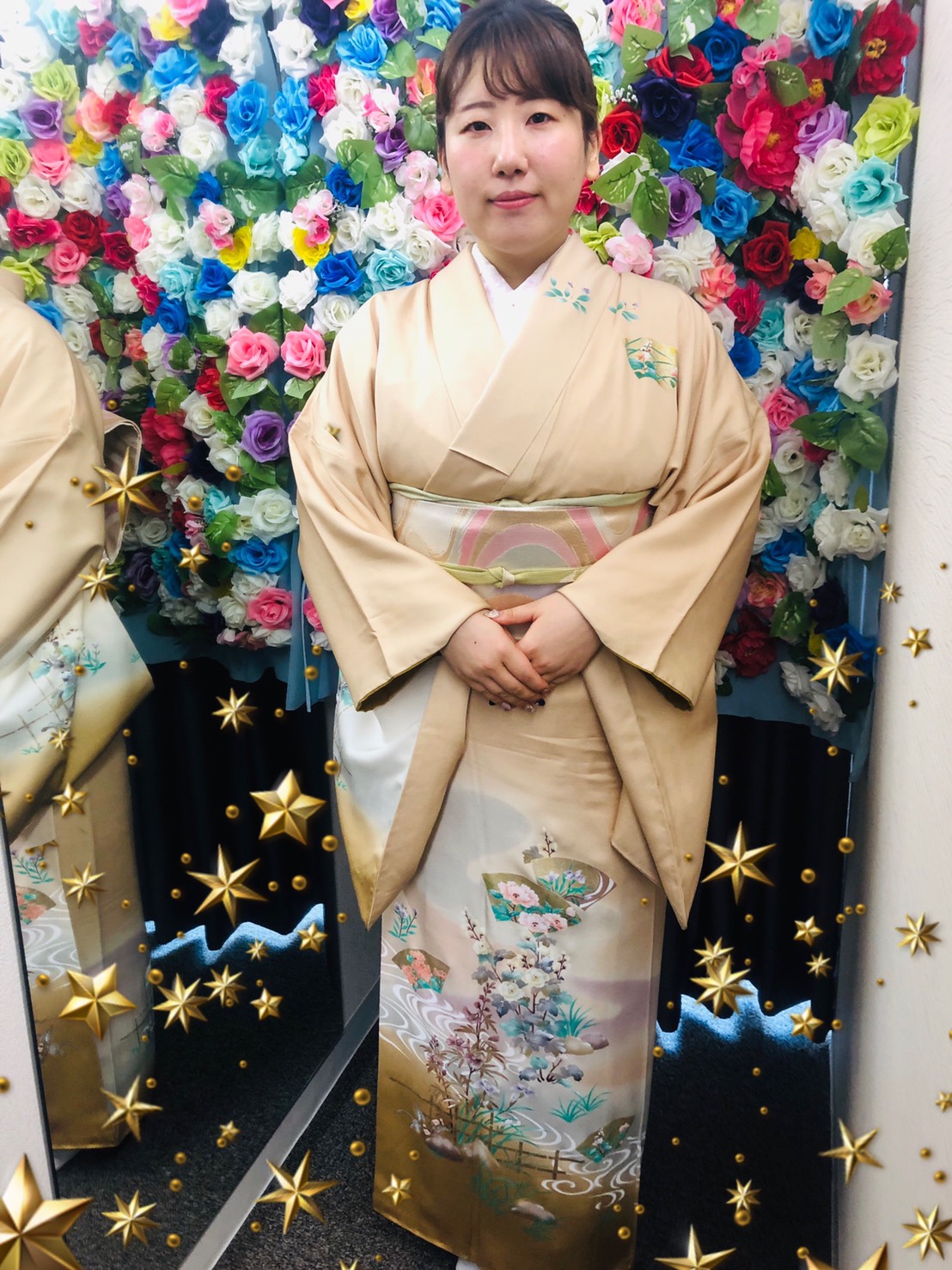 SHOP TOPICS 訪問着で結婚式(*^^*)｜着物レンタルVASARA渋谷店 渋谷で着物、浴衣を楽しむなら、着物レンタルVASARA！