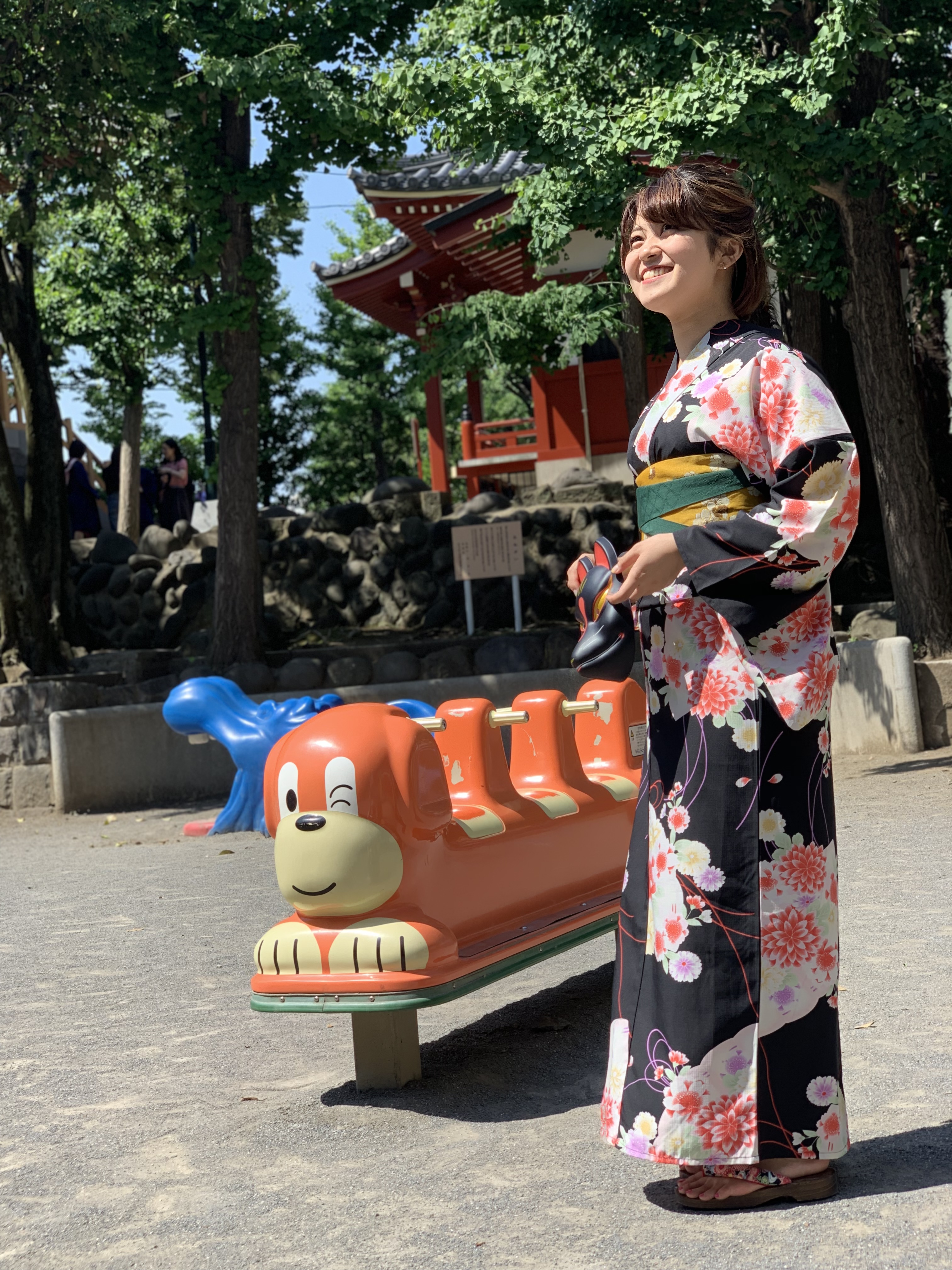 浴衣でイベント参加♡