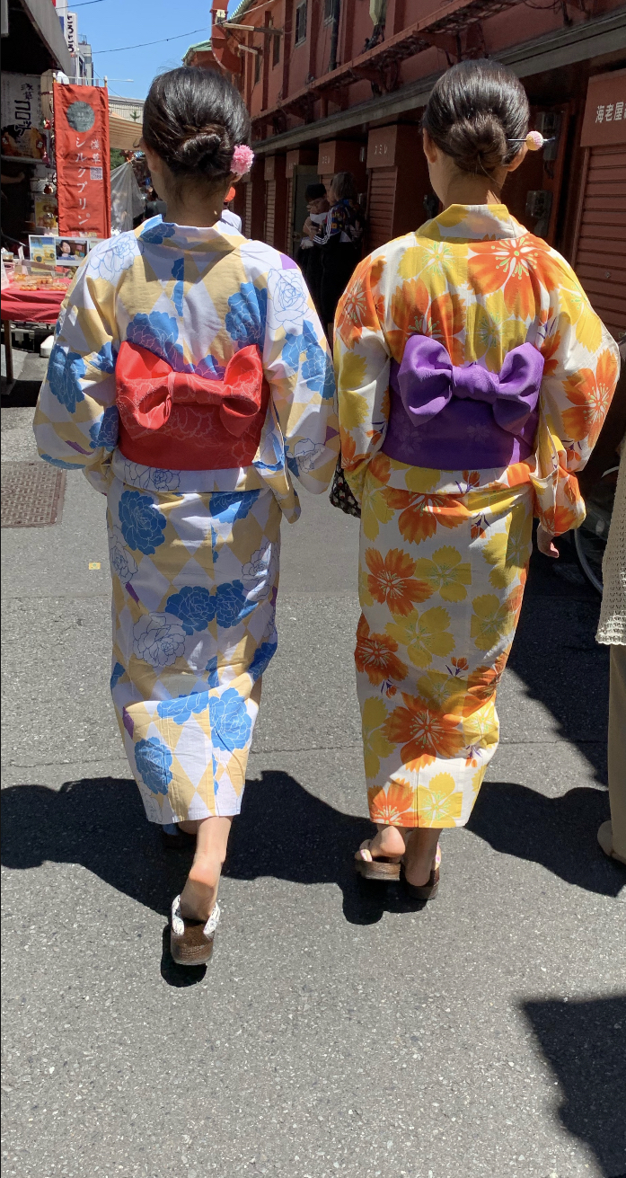 浴衣で夏気分♪