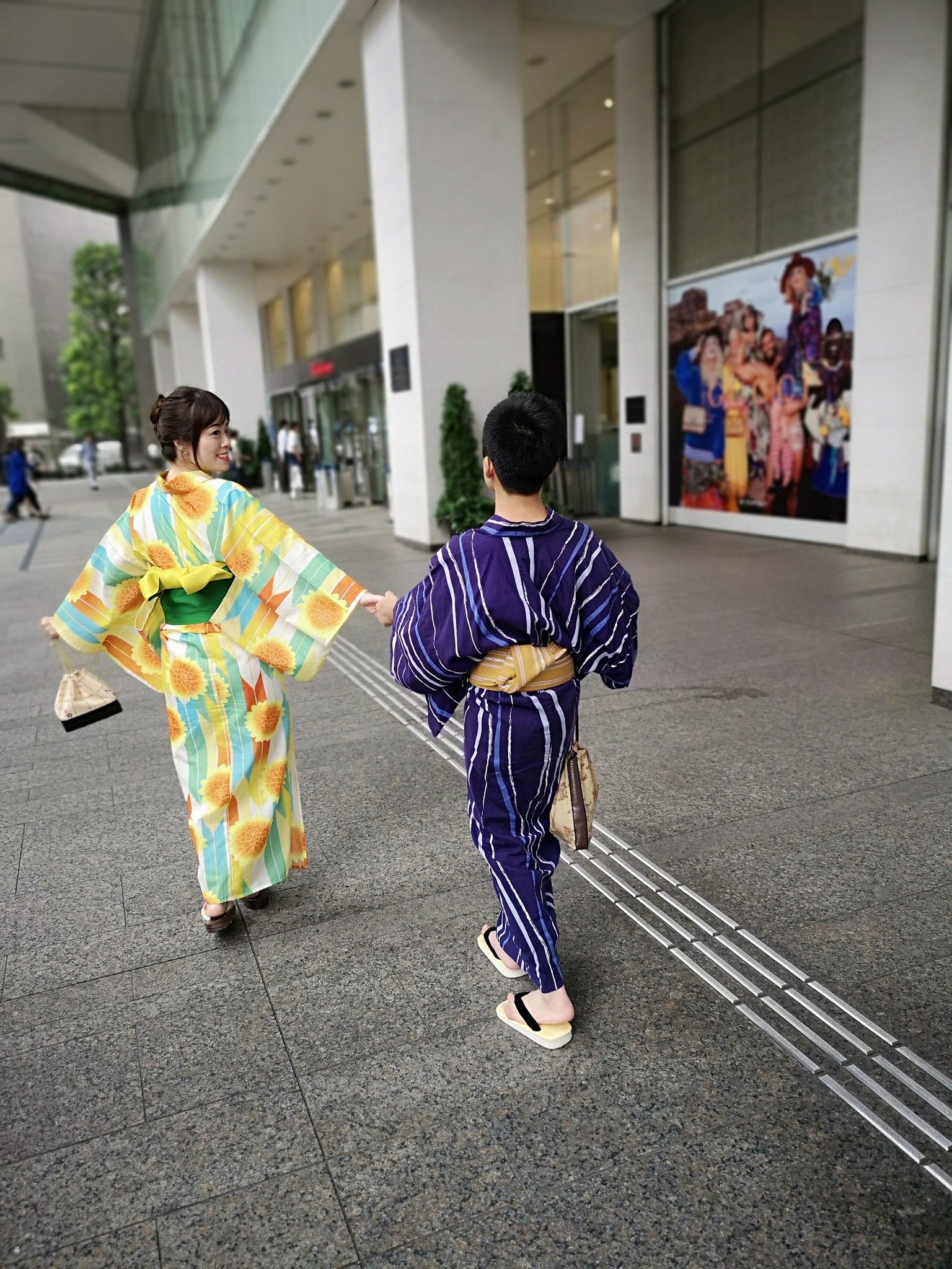 浴衣でお出掛け