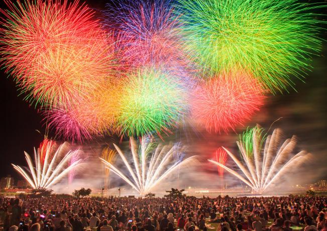 浴衣で足立の花火！スターアイランド２０１９｜浴衣レンタルVASARA渋谷店