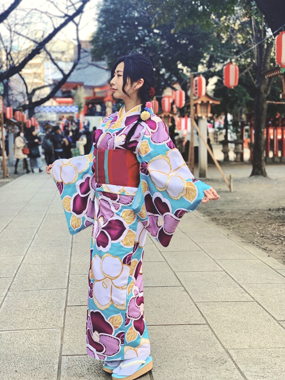 オリンピックニューイヤー着物を着よう