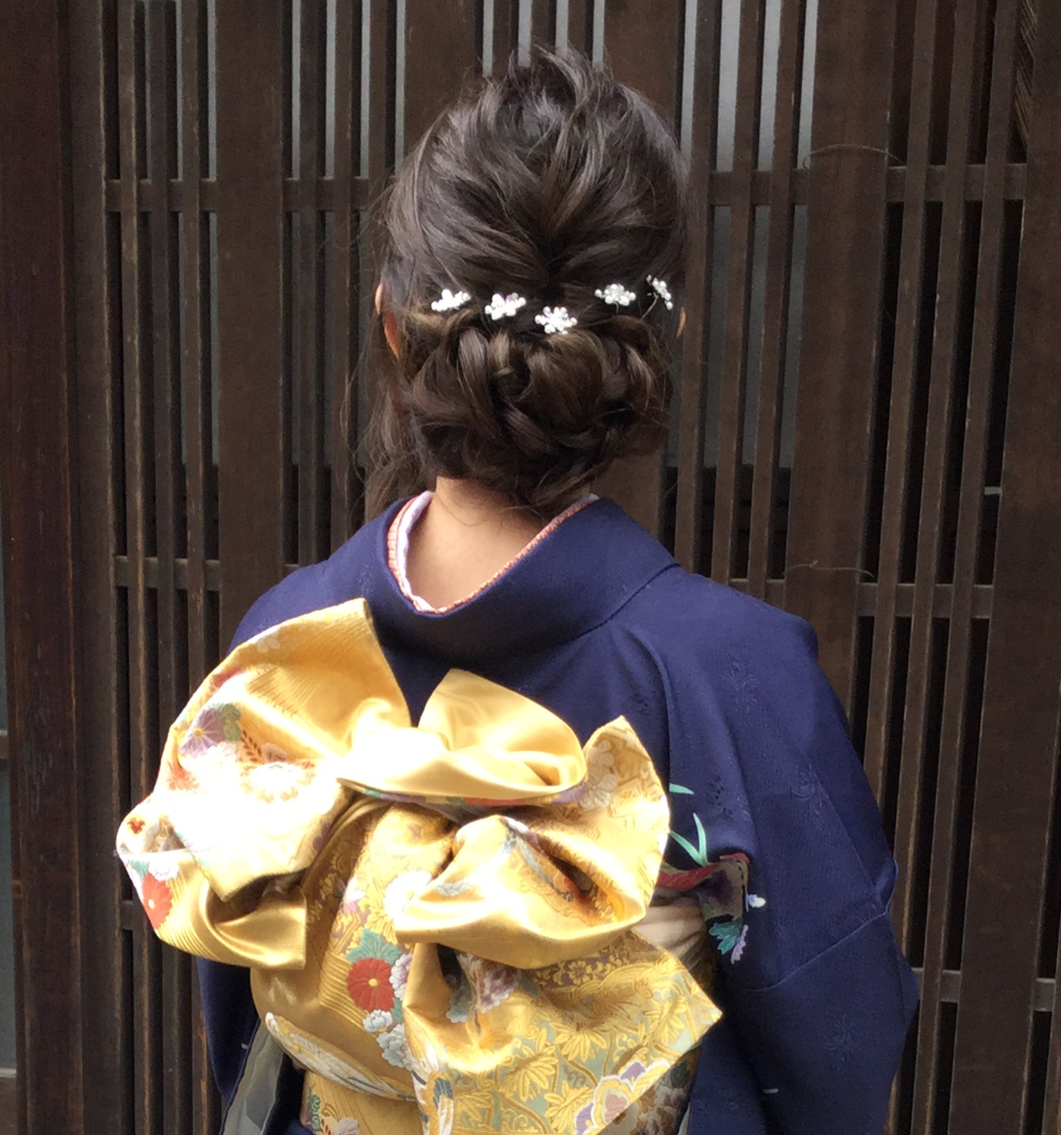 華やかな装いで♡