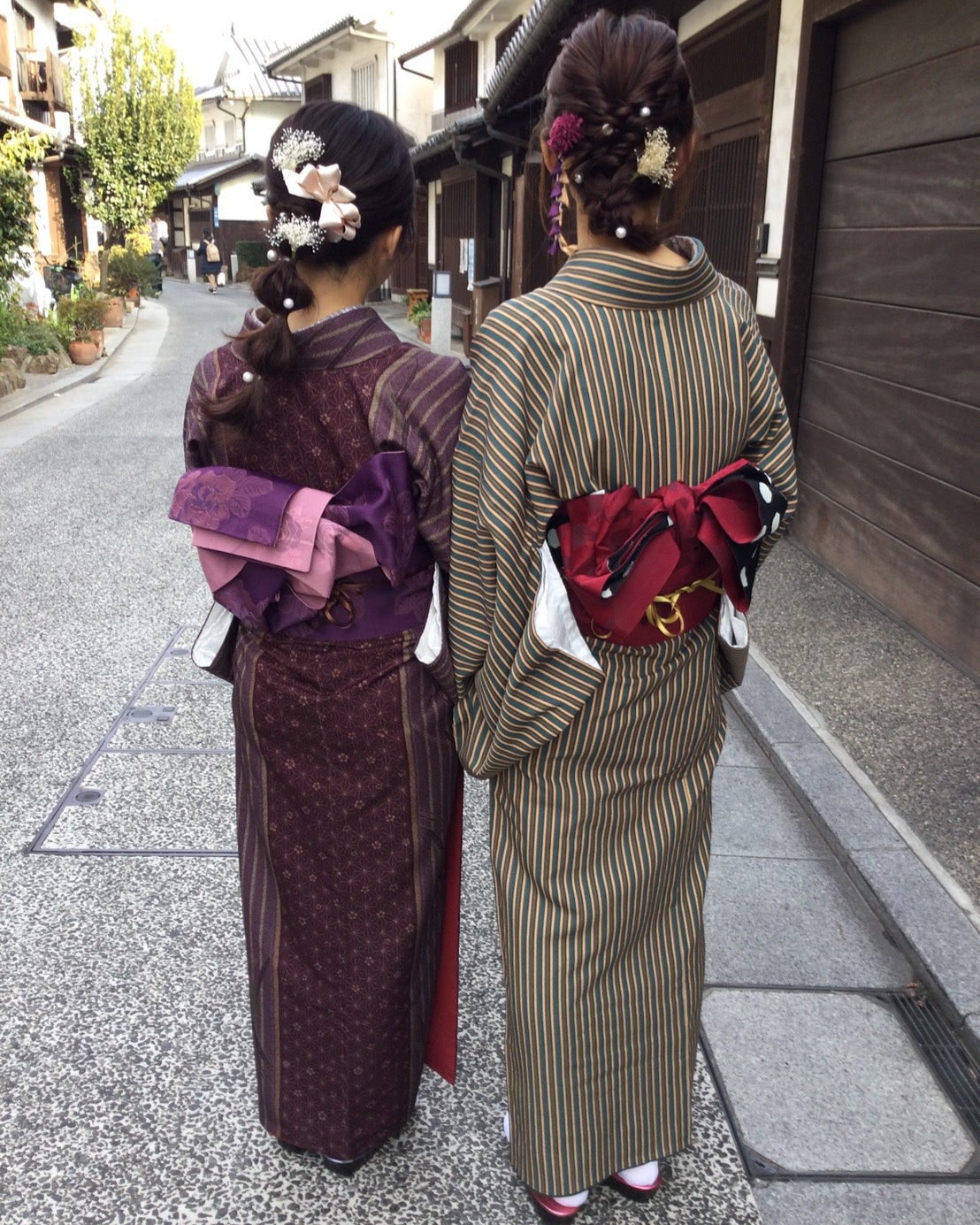 ヘアにもこだわって♪