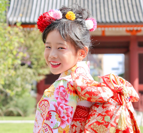 七五三 七歳 | 京都、浅草で浴衣を楽しむなら、着物レンタルVASARA！