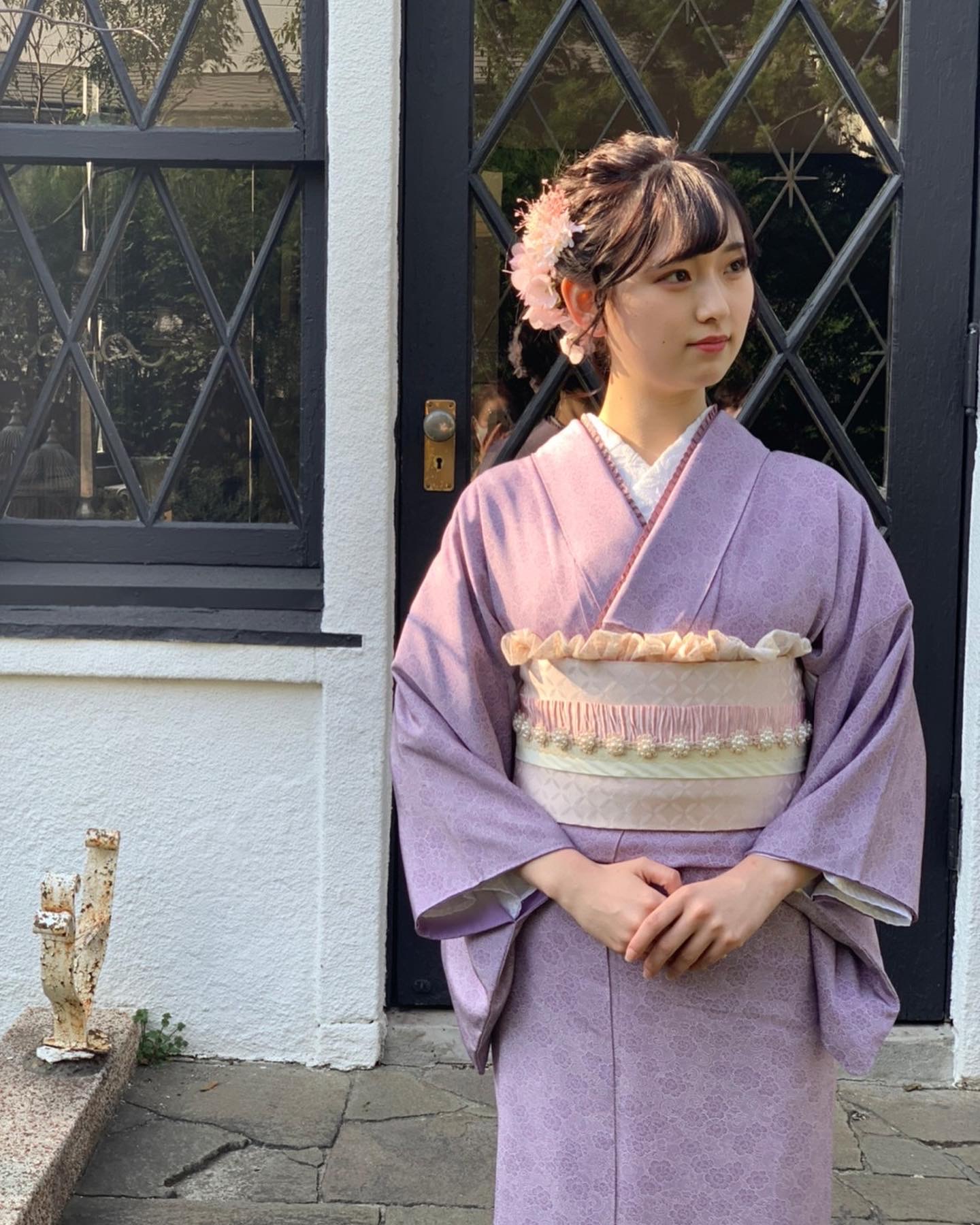 着物でお出かけ♡