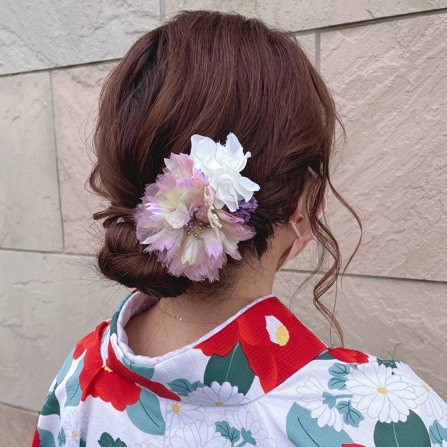 浴衣hair