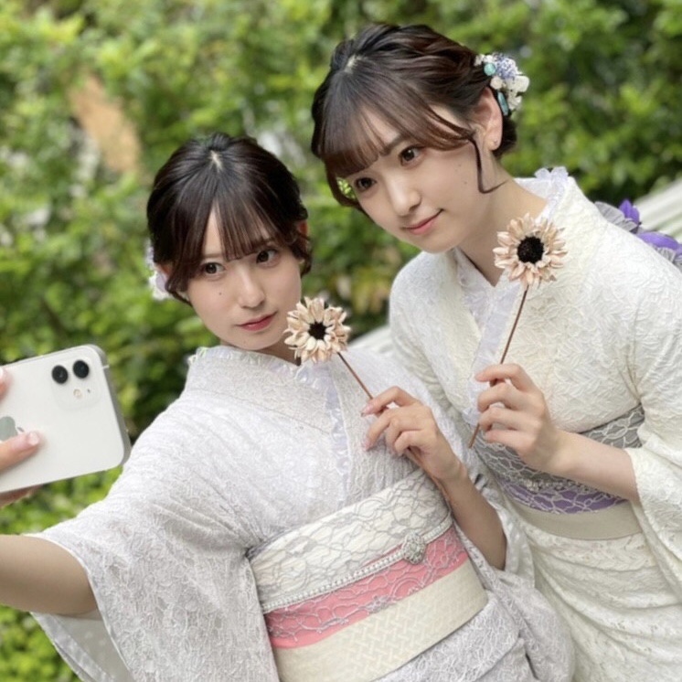 浴衣アレンジ自由自在♡