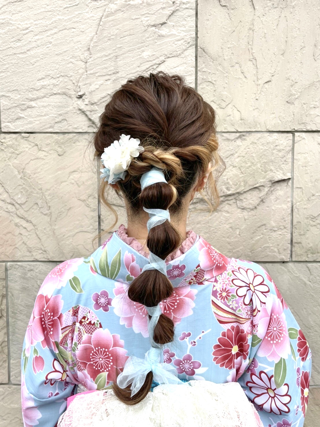 浴衣hair