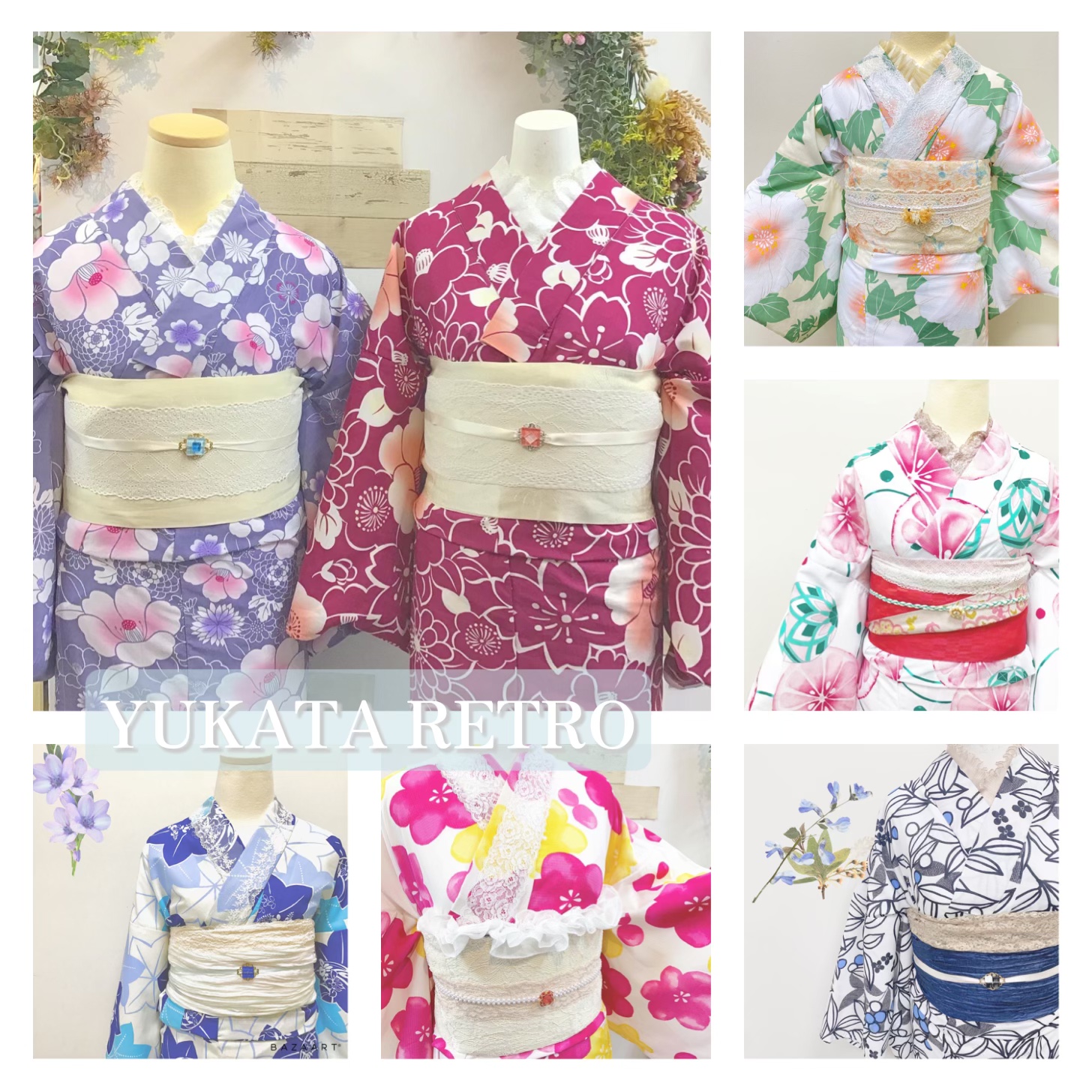 浴衣レトロcollection♡