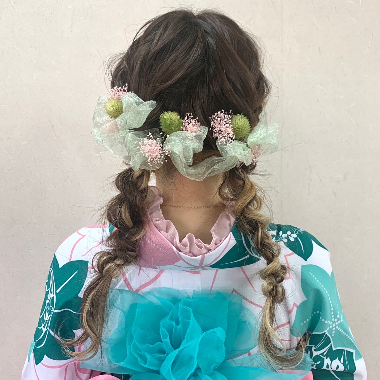 浴衣hair