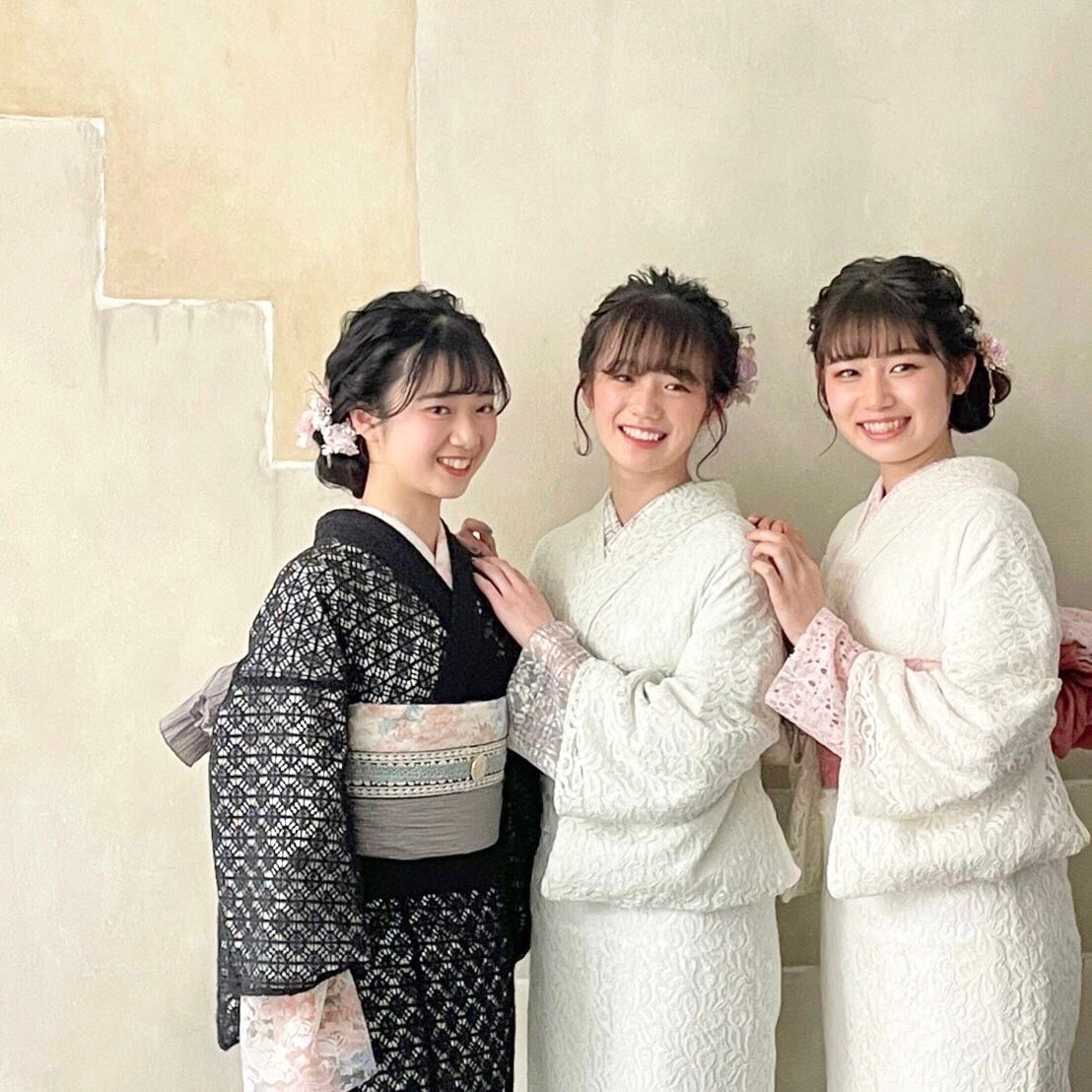 レース浴衣でステキな1日を♡