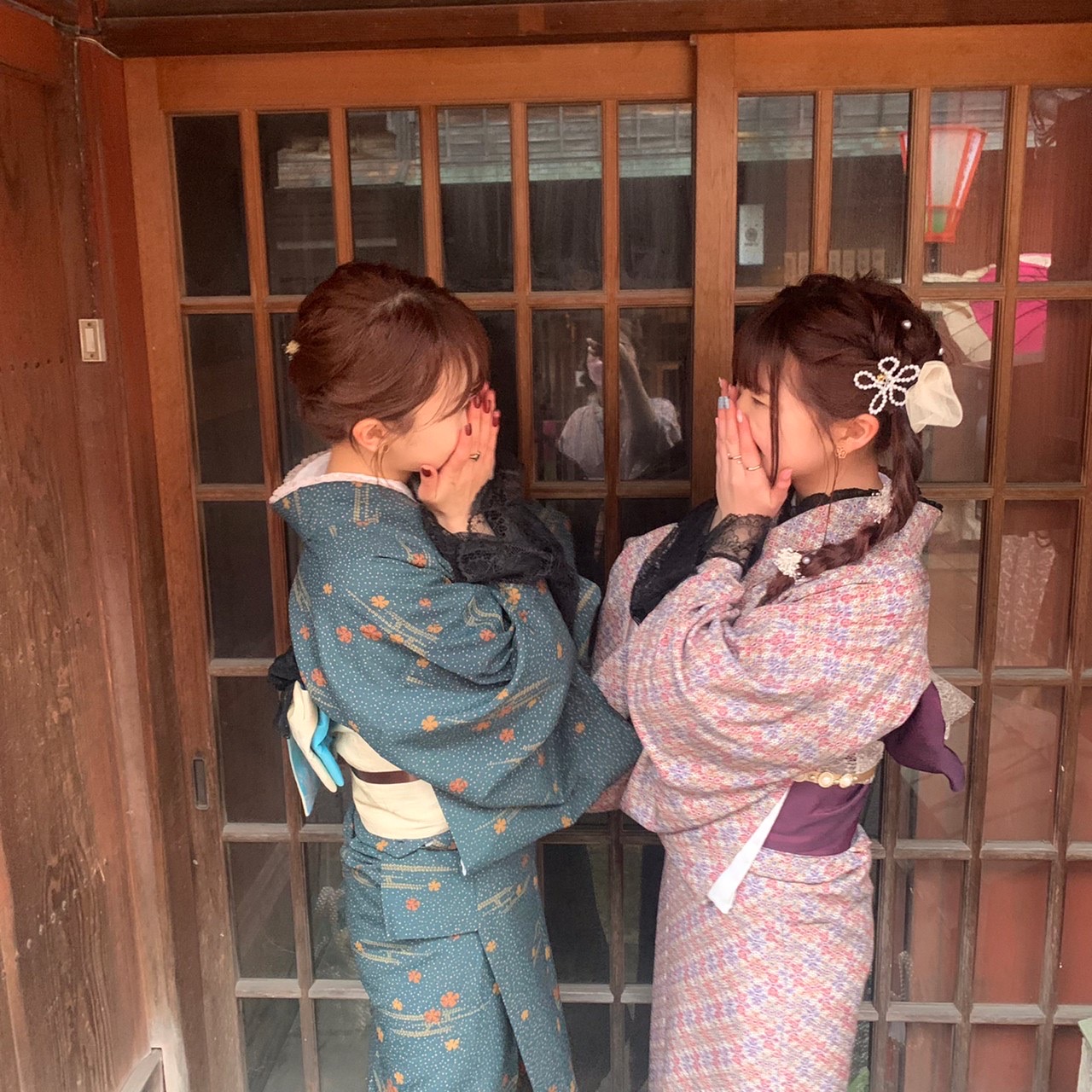 お着物で散策✨
