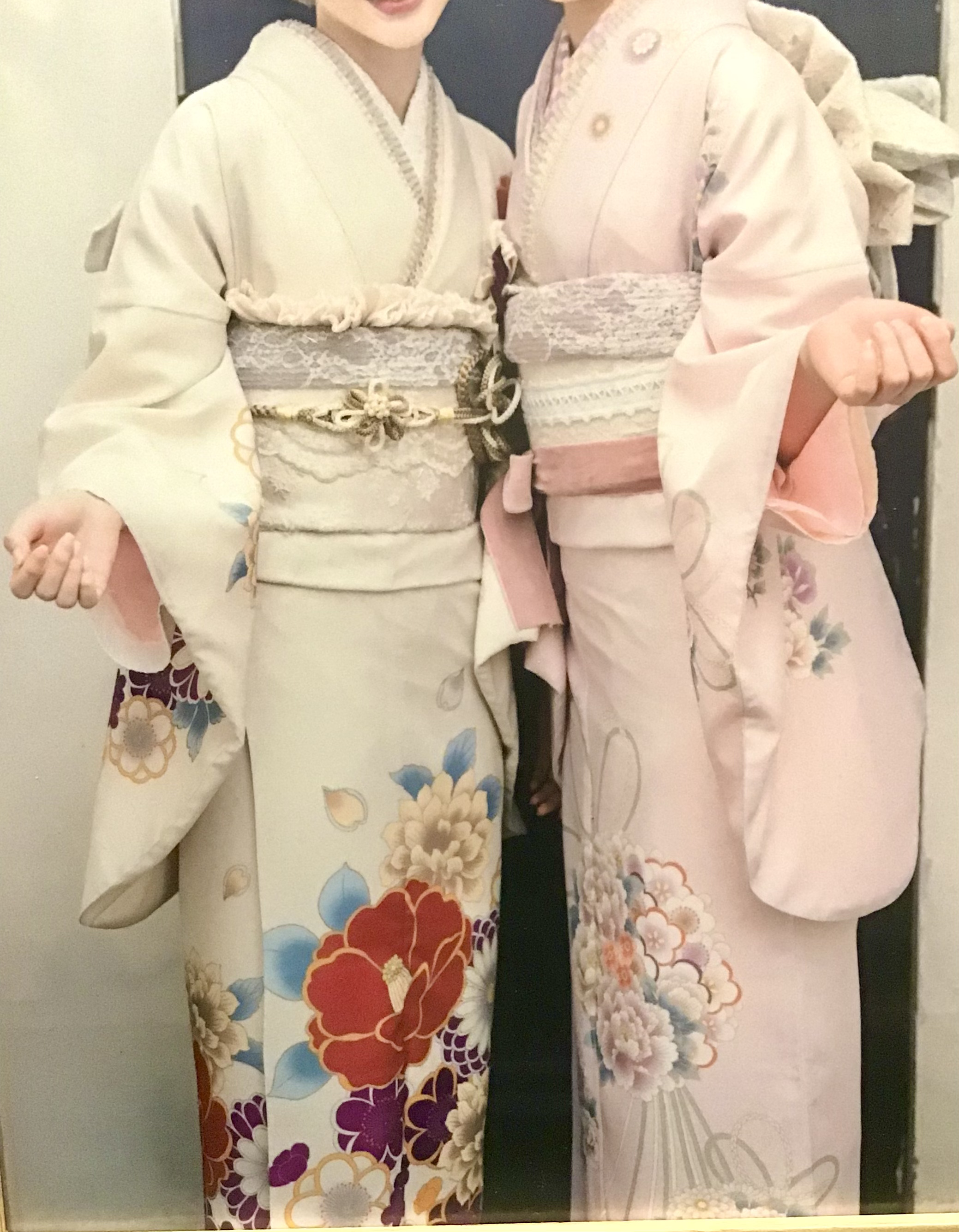 二尺袖のお着物も可愛いくアレンジして!