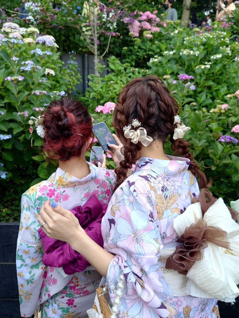 鎌倉駅前店着物レンタルVASARA  紫陽花の季節がやってきました！